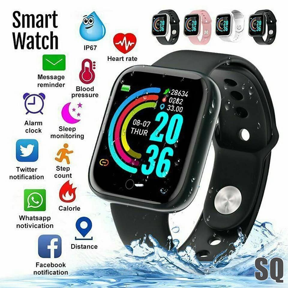 COMBO SMARTWATCH Y68 + AUDIFONOS I12