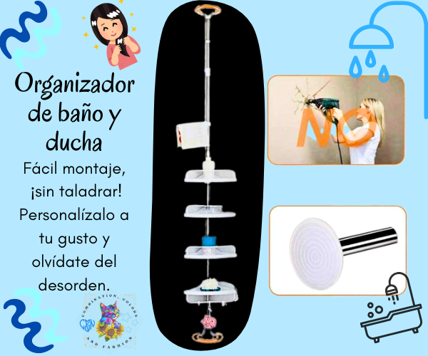 Organizador De Baño Esquinero