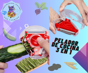 PELADOR DE COCINA 3 EN 1