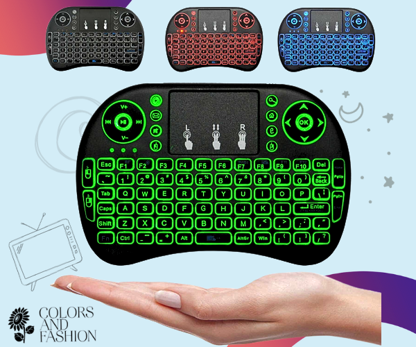 mini teclado keyboard inalambrico